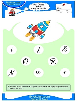 Çocuklar İçin R Sesi Çalışma Sayfaları 